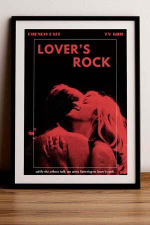 Kağıt Poster Lover's Rock Tv Girl - French Exit Aşıklar Kuşe Kalın