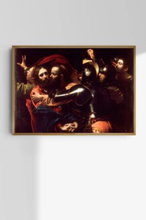 Kağıt Poster Michelangelo Caravaggio Hz Isa'nın Yakalanışı - Kuşe
