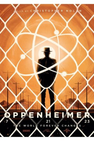 Poster Cillian Murphy Oppenheimer Atom Kuşe Kalın