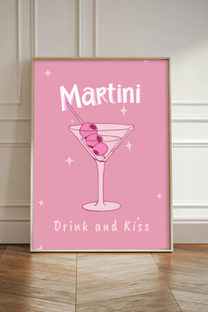 Çerçevesiz Poster Raise My Spirit Pink Martini