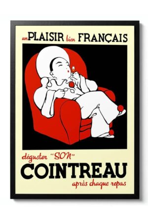Cointreau Vintage Reklamlar Retro Kağıt Poster