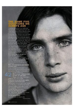 Poster Cillian Murphy Oppenheimer Kuşe Kalın