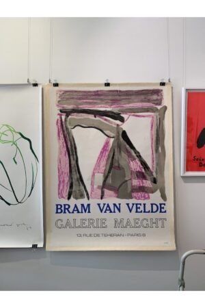 Kağıt Poster - Bram Van Velde