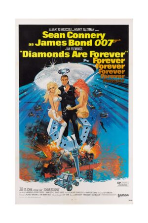 Kağıt Poster James Bond