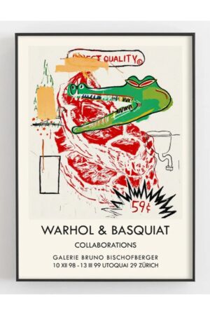 Kağıt Poster - Jean Michel Basquiat