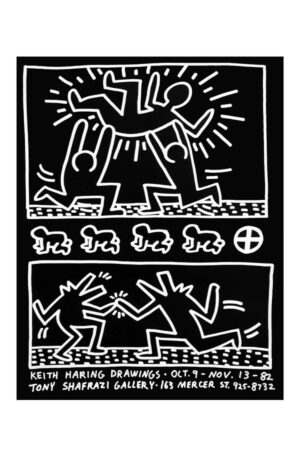 Kağıt Poster Keith Haring
