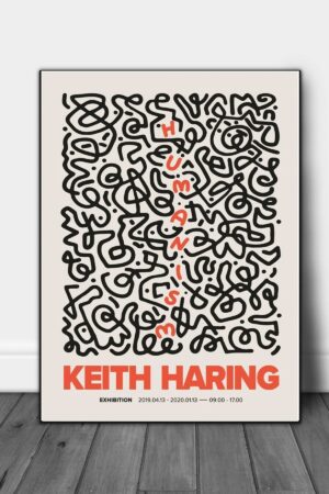 Kağıt Poster - Keith Haring