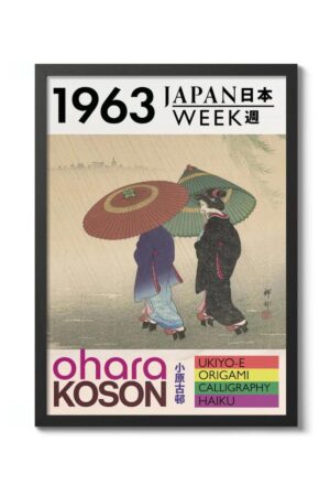 Kağıt Poster - Ohara Koson