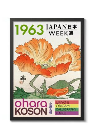 Kağıt Poster - Ohara Koson