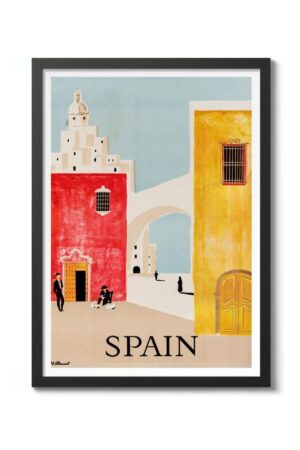 Kağıt Poster - Spain İspanya Maximalist