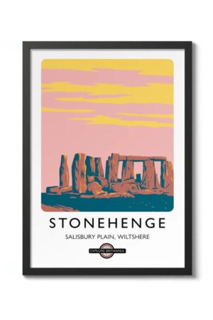 Kağıt Poster - Stonehenge England