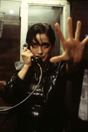 Kağıt Poster The Matrix Trinity Carrie Anne Moss
