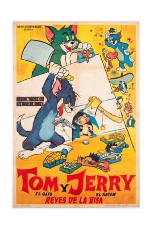 Kağıt Poster Tom ve Jerry Cartoon