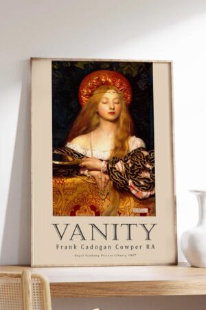 Kağıt Poster - Vanity - Frank Cadogan Cowper Ra