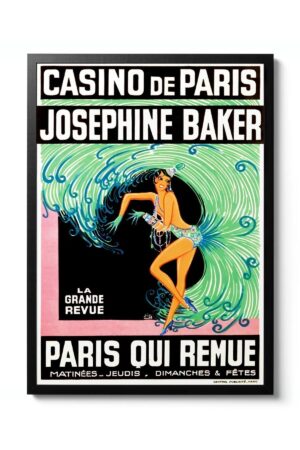 Kağıt Poster - Vintage Moulin Rouge Casino
