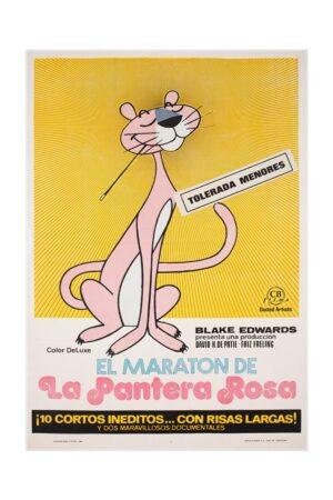 Kağıt Poster  Vintage Pembe Panter