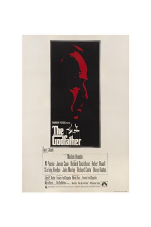 Kağıt Poster  Vintage the Godfather Baba Filmi