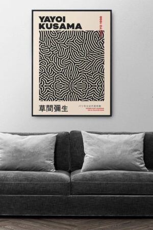 Kağıt Poster - Yayoi Kusama
