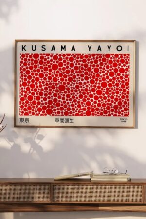 Kağıt Poster - Yayoi Kusama