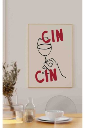 Poster Çinçin More Wine Please Minimalist Drink