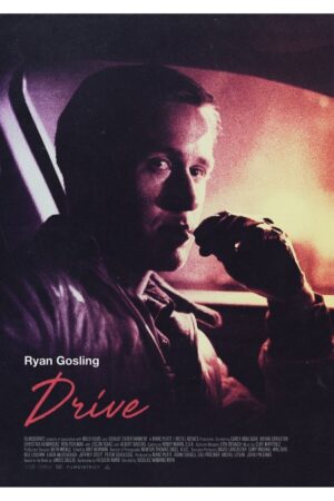 Kağıt Poster Drive Ryan Gosling Kuşe Kalın