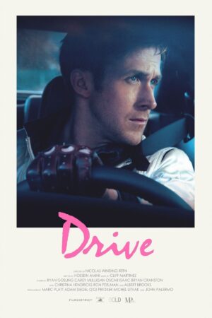 Kağıt Poster Drive Ryan Gosling Kuşe Kalın