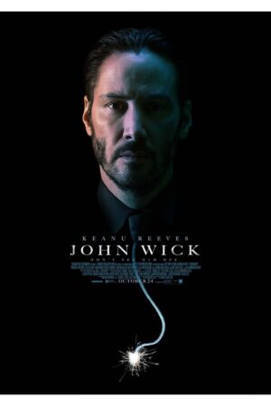 Kağıt Poster Duvar Dekorasyonu Kalın Kuşe Dekoratif John Wick Keanu Reeves