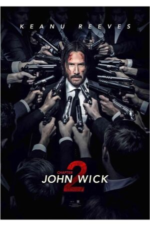 Kağıt Poster Duvar Dekorasyonu Kalın Kuşe Dekoratif John Wick Keanu Reeves