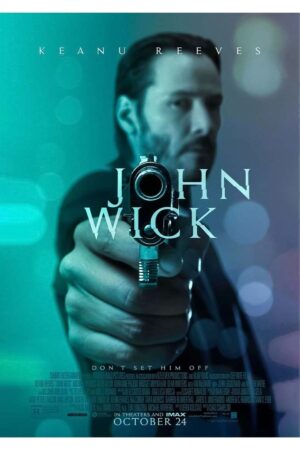 Kağıt Poster Duvar Dekorasyonu Kalın Kuşe Dekoratif John Wick Keanu Reeves