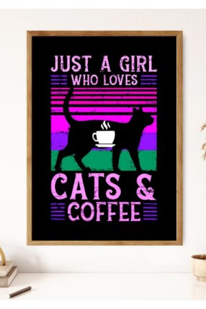 Kağıt Poster Duvar Dekorasyonu Kalın Kuşe Dekoratif Kahve Köşesi Coffee