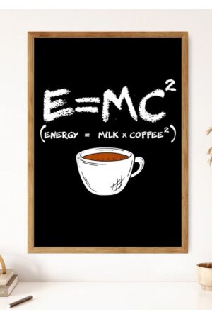 Kağıt Poster Duvar Dekorasyonu Kalın Kuşe Dekoratif Kahve Köşesi Coffee