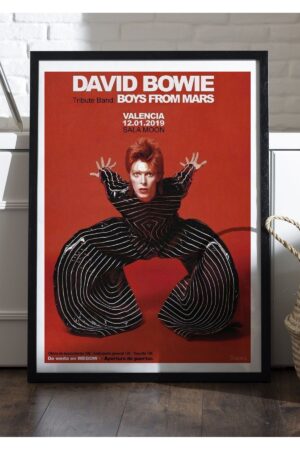 Poster David Bowie Kuşe Kalın