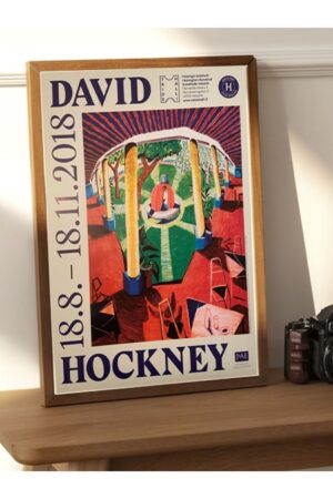 Poster David Hockney Kuşe Kalın