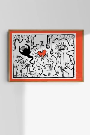 Kağıt Poster Keith Haring