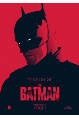 Poster Batman Kuşe Kalın