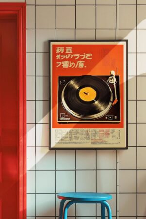 Poster - Plak Retro Vintage Dekor