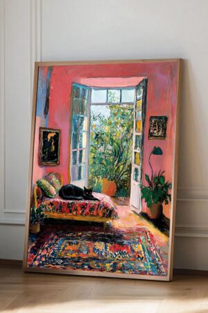 Poster Matisse Kedi Fovizm Cat