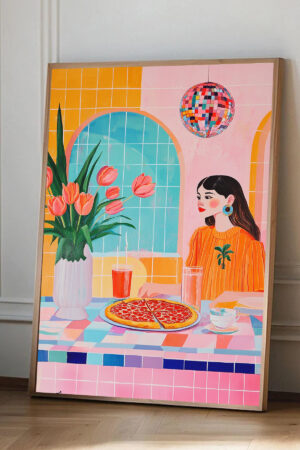 Poster Mutlu Kadın Fovizm Matisse