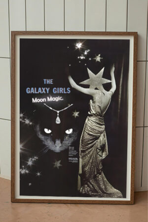 Poster Pinterest Soyut Kedi Galaxy Girls