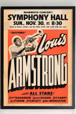 Poster Retro Vintage Armstrong