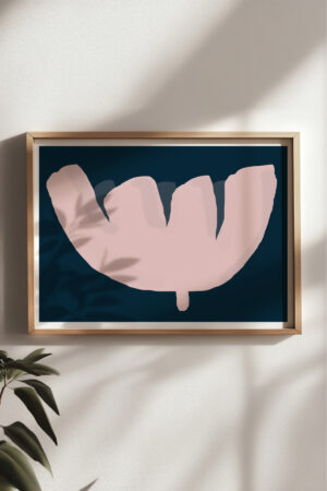 Poster Soyut Çiçek Fine Art