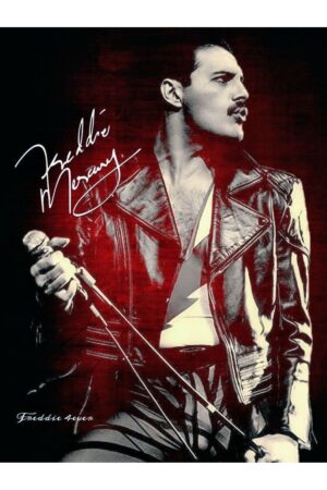 Poster Freddie Mercury Kuşe Kalın