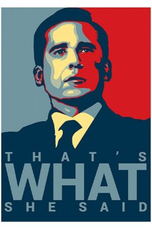 The Office That's What She Said Kağıt Poster - - Kalın Kuşe