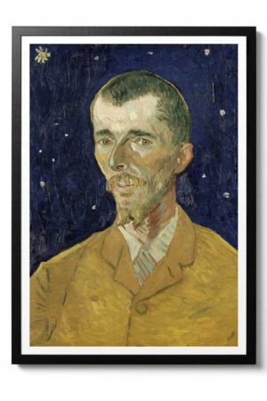 Kağıt Poster Eugene Boch Portre Van Gogh Sanatsal Kuşe Duvar Dekorasyonu