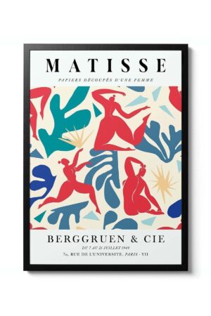 Kağıt Poster Henri Matisse Kağıt Poster   Kalın Kuşe Modern Sanat