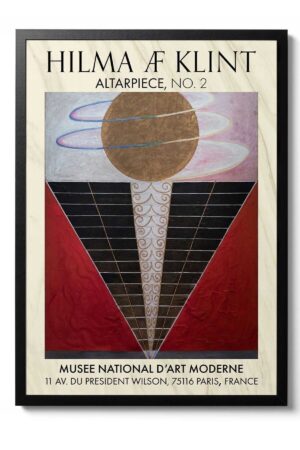 Kağıt Poster Hilma Af Klint Sanatsal Kuşe Duvar Dekorasyonu