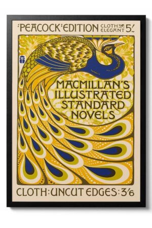 Kağıt Poster Macmillan's-peacock Tavuskuşu Sanatsal Kuşe Duvar Dekorasyonu