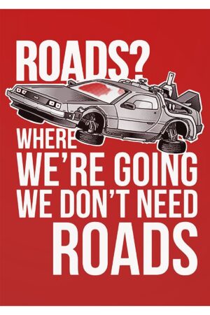 Poster Geleceğe Dönüş-back To The Future Kuşe Kalın