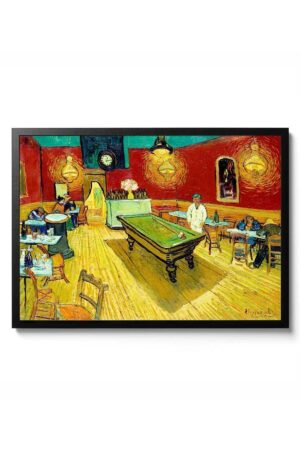Kağıt Poster Night Cafe Van Gogh