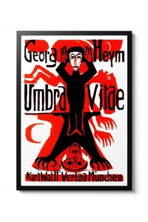 Kağıt Poster Shadow Of Life Ernst Ludwig Kirchner